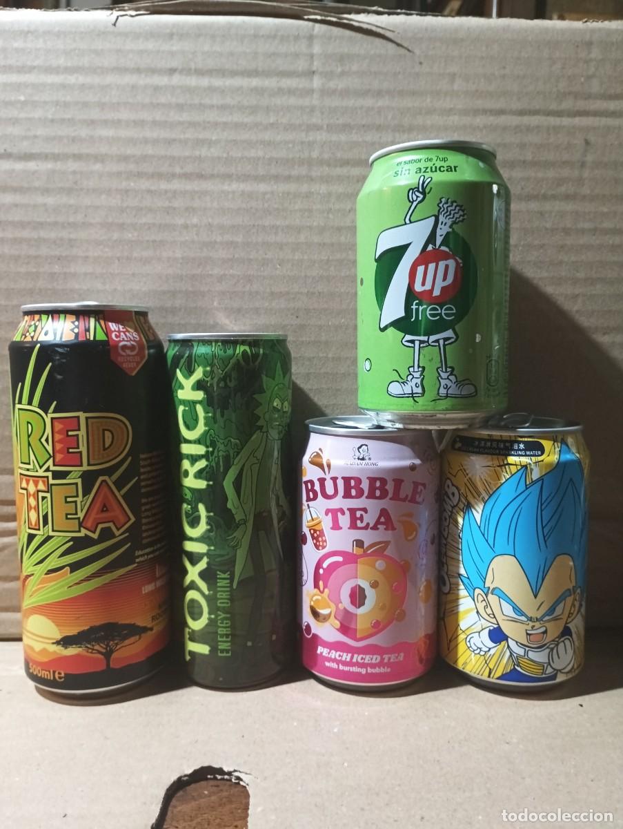 Otras botellas y bebidas antiguas de colecci&oacute;n: LATAS REFRESCOS-COLECCI&Oacute;N.