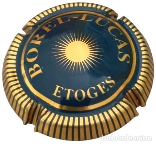 Otras botellas y bebidas antiguas de colecci&oacute;n: Francia Capsule Champagne Cap Champagne plaque muselet Borel Lucas Etoges RP869