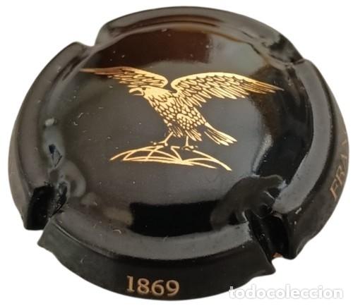 Otras botellas y bebidas antiguas de colecci&oacute;n: Francia Capsule Champagne Cap Champagne plaque muselet G.H. Martel aigle perch&eacute; RP870