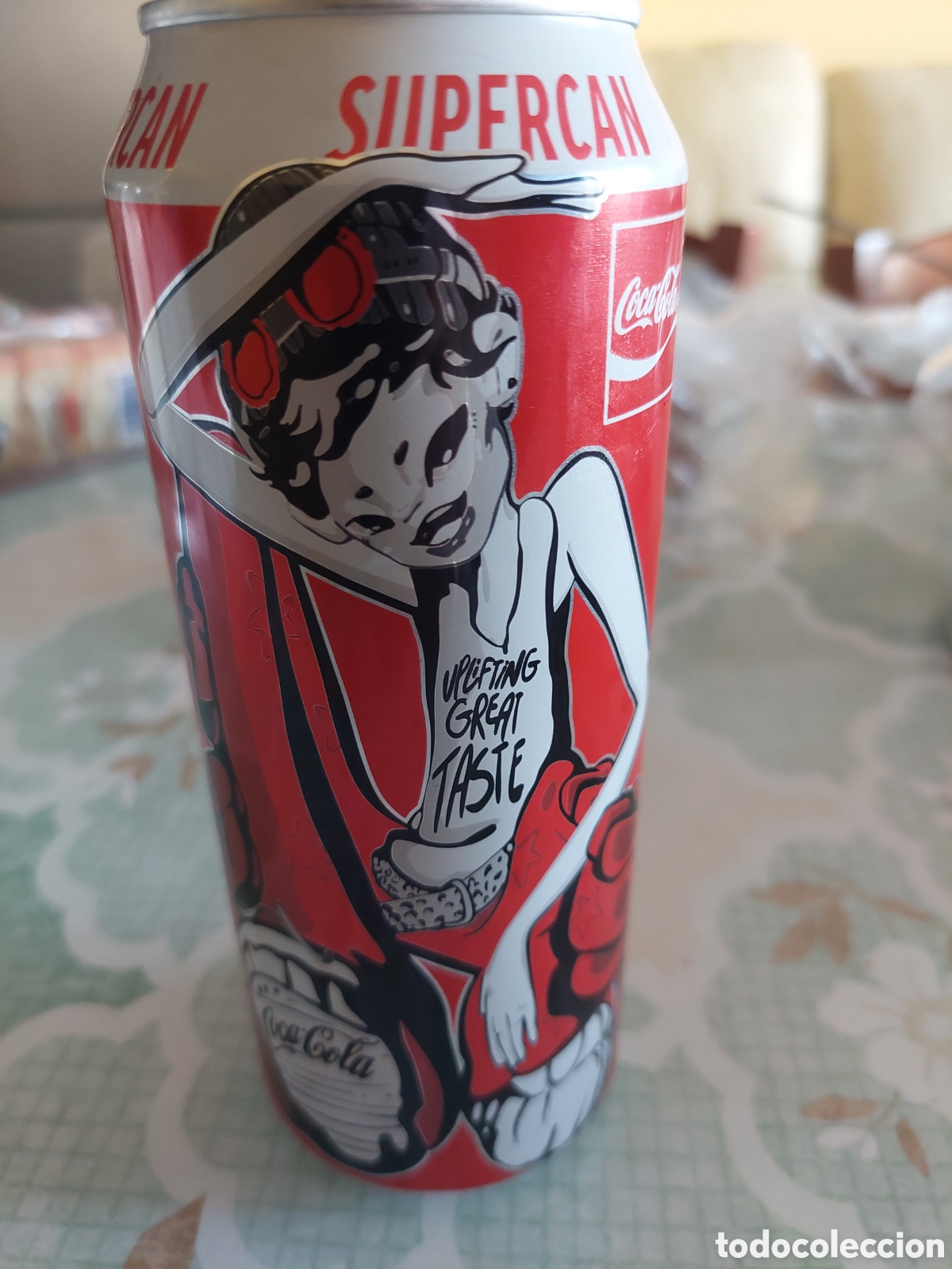 Otras botellas y bebidas antiguas de colecci&oacute;n: COCA-COLA BOTE VACIO SUPERCAN 500 ml