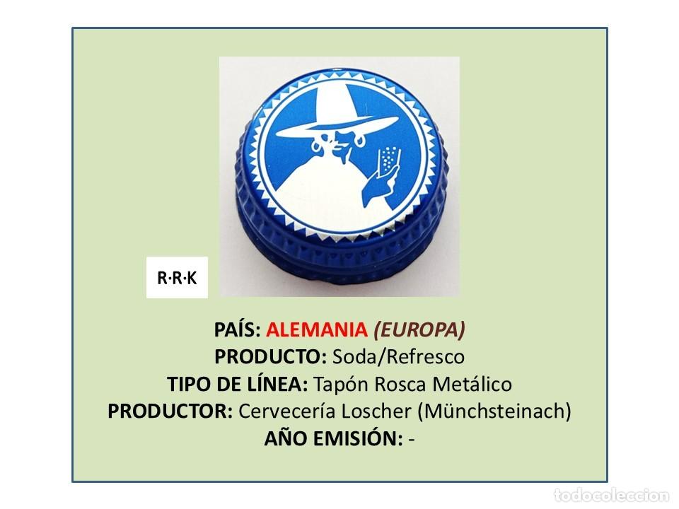 Otras botellas y bebidas antiguas de colecci&oacute;n: TAPON CORONA CAPSULA CHAPA ROSCA MET&Aacute;LICO CLUB-MATE (ALEMANIA)
