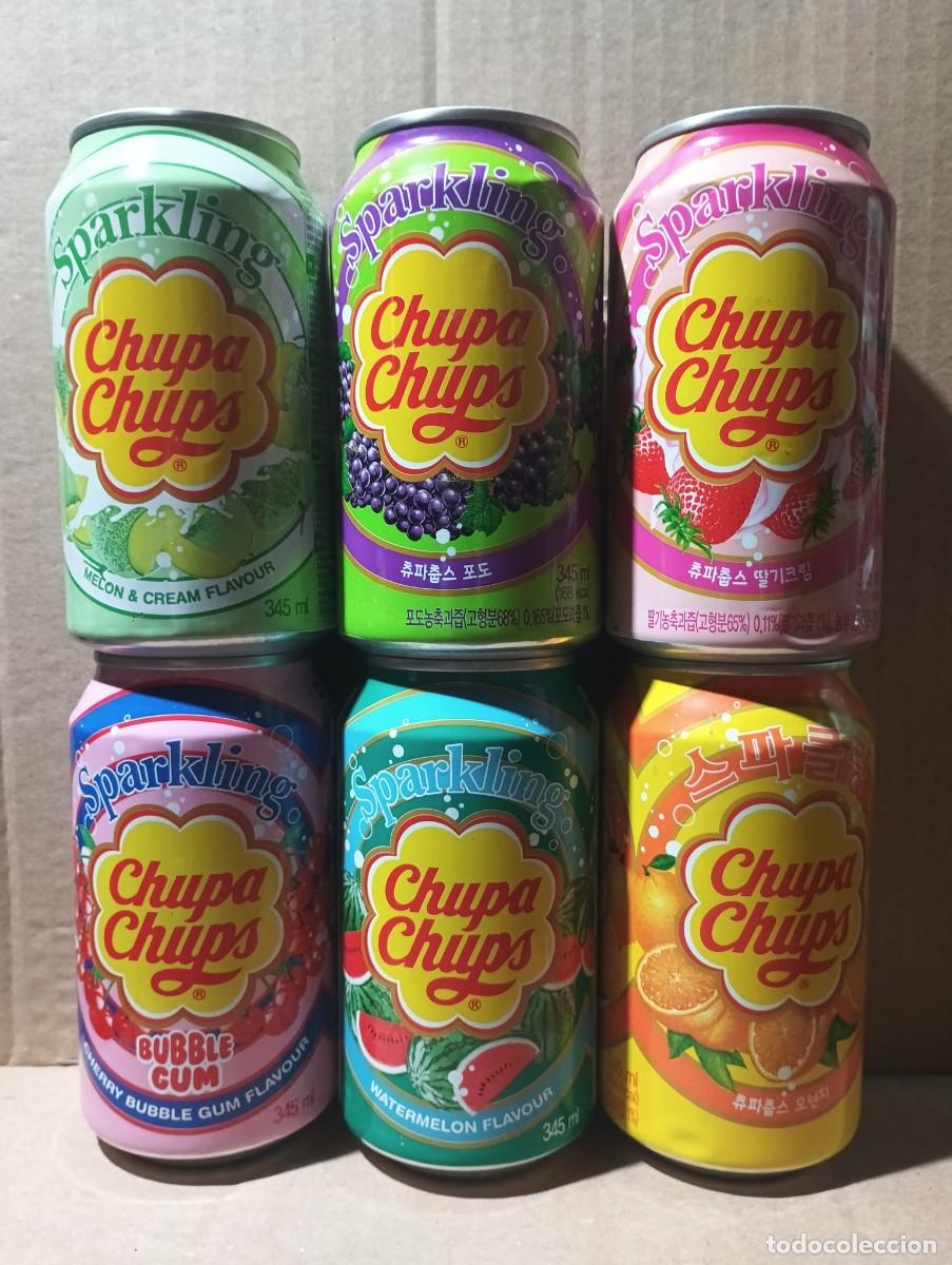 Otras botellas y bebidas antiguas de colecci&oacute;n: CHUPA CHUPS-LATAS COLECCI&Oacute;N-JAPAN.
