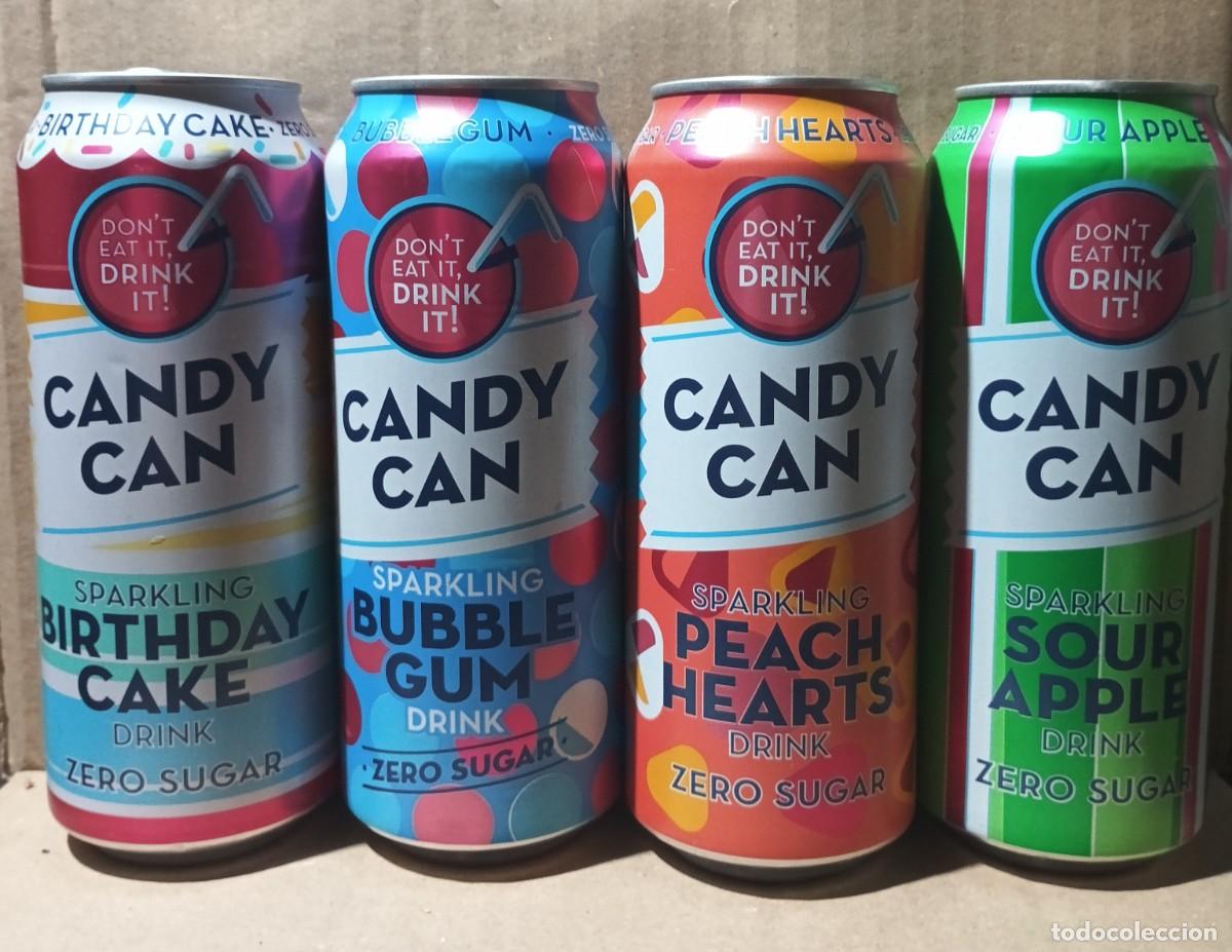 Otras botellas y bebidas antiguas de colecci&oacute;n: CANDY CAN-LATAS COLECCI&Oacute;N-UK.