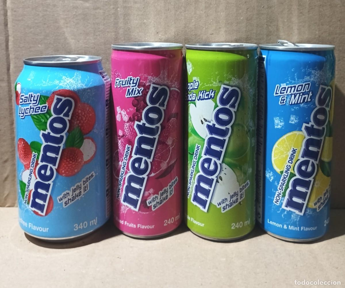Otras botellas y bebidas antiguas de colecci&oacute;n: MENTOS-LATAS COLECCI&Oacute;N-SOUTH KOREA.