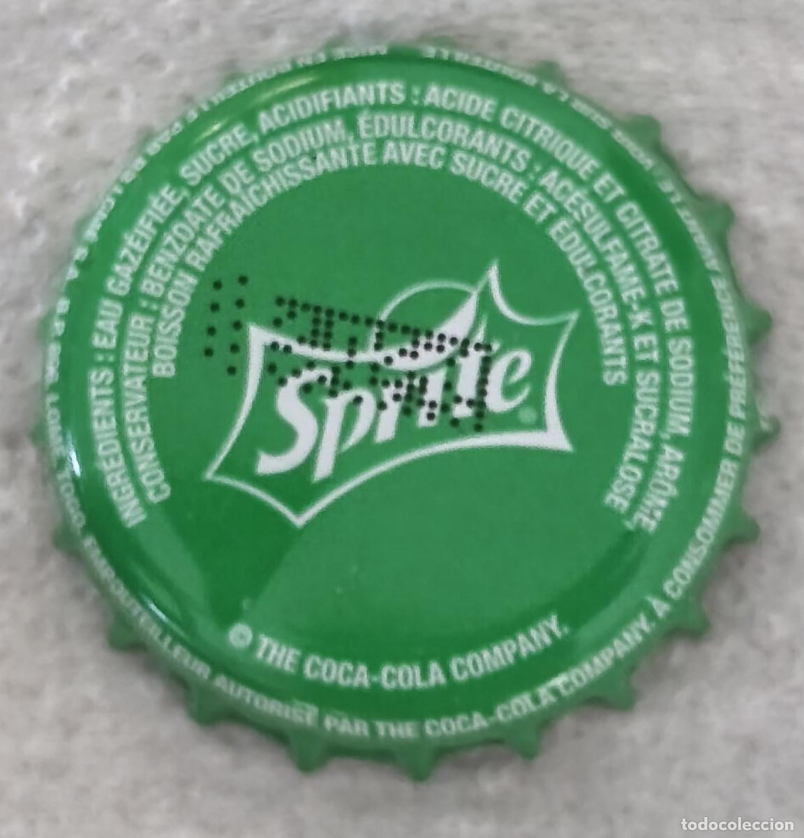 Otras botellas y bebidas antiguas de colecci&oacute;n: CHAPA TAP&Oacute;N CORONA - SPRITE ( TOGO )