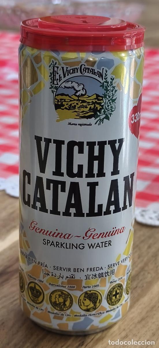 Otras botellas y bebidas antiguas de colecci&oacute;n: BOTE LATA VACIA VICHY CATALAN ( 330 ml )