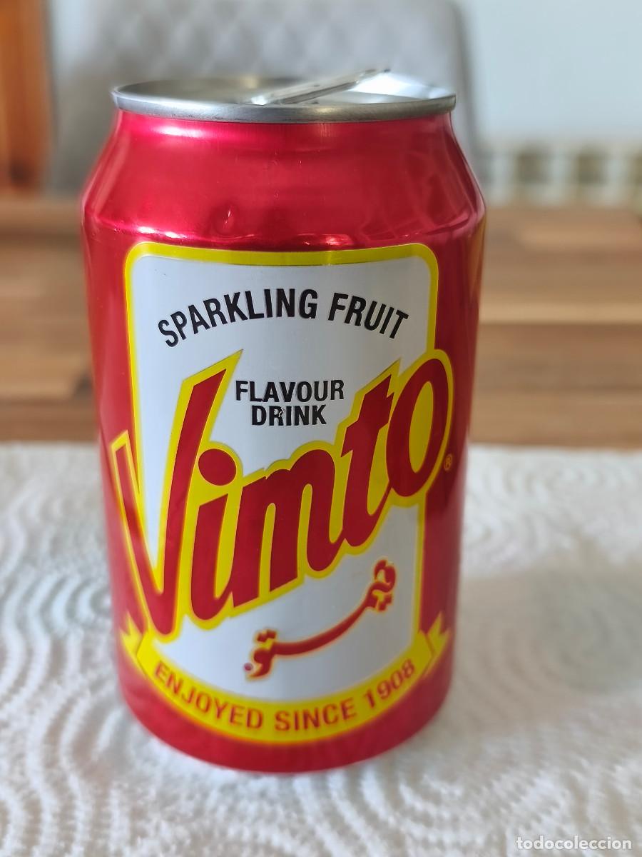 Otras botellas y bebidas antiguas de colecci&oacute;n: BOTE LATA VACIA - VIMTO Sparkling Fruit