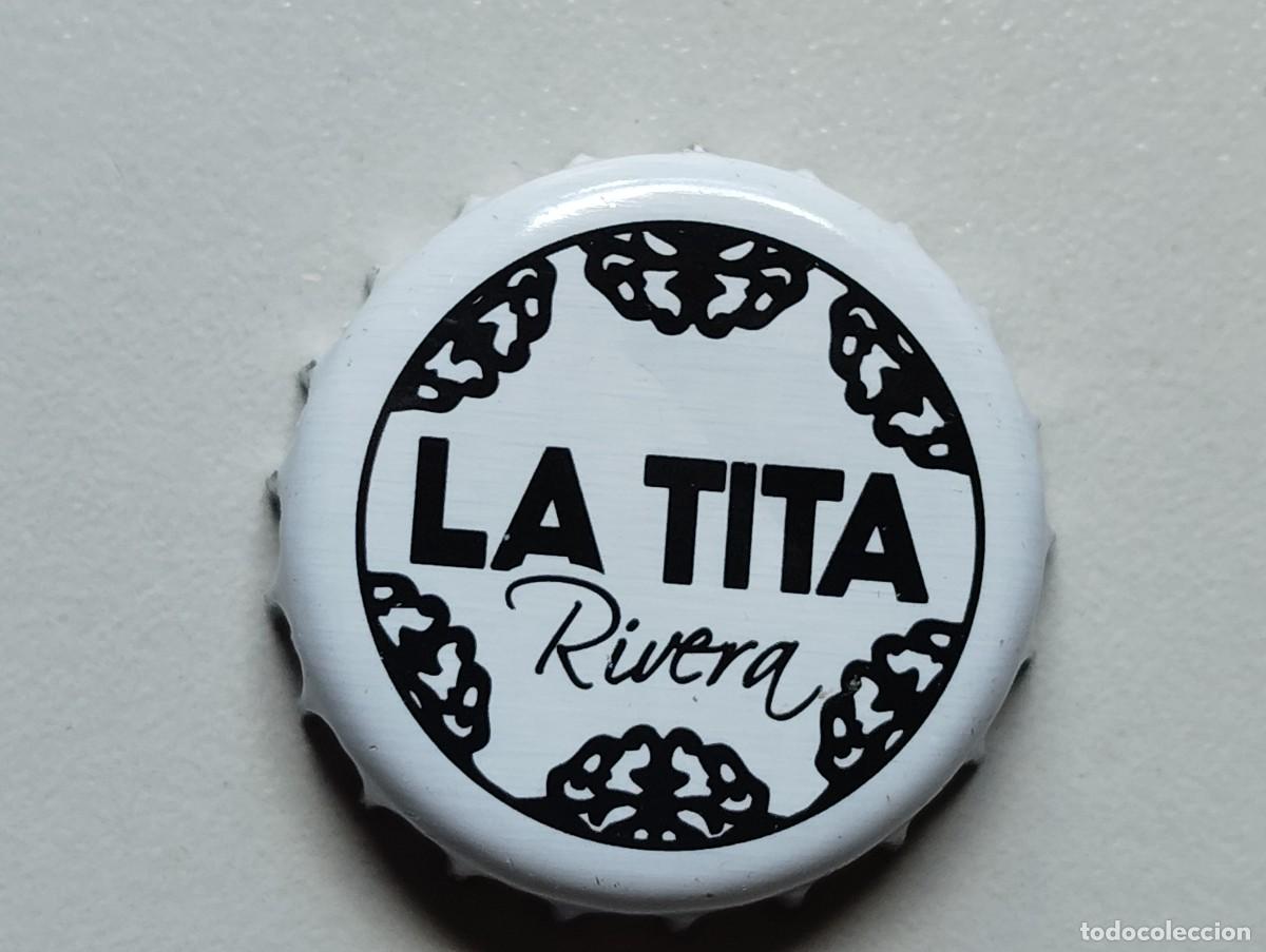 Otras botellas y bebidas antiguas de colecci&oacute;n: TAPON CORONA SANGRIA ESPA&Ntilde;A LA TITA. USADO