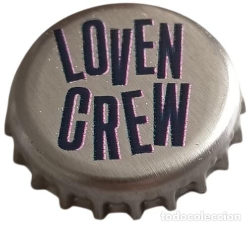 Otras botellas y bebidas antiguas de colecci&oacute;n: Francia Capsule de Bi&egrave;re Beer Crown Cap Loven Crew Good Potions Makers RP951 tap&oacute;n corona