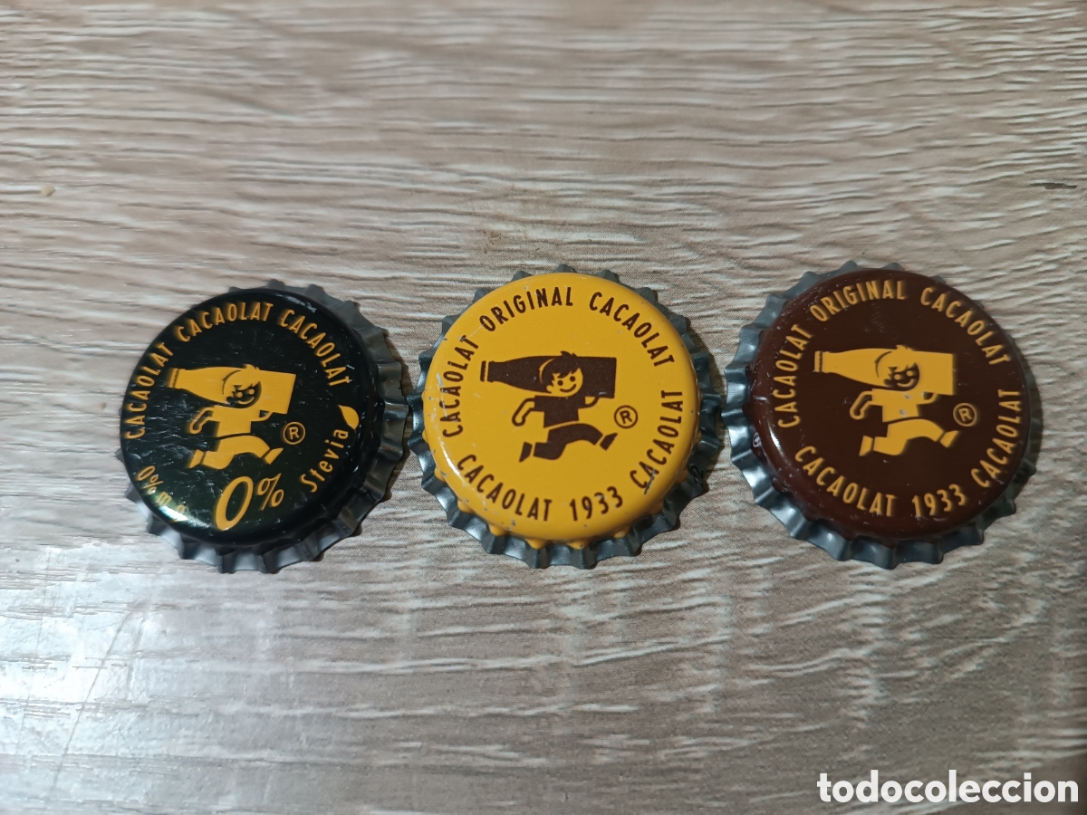 Otras botellas y bebidas antiguas de colecci&oacute;n: CHAPA TAPON CORONA CACAOLAT SIN USAR LOTE (ESPA&Ntilde;A)