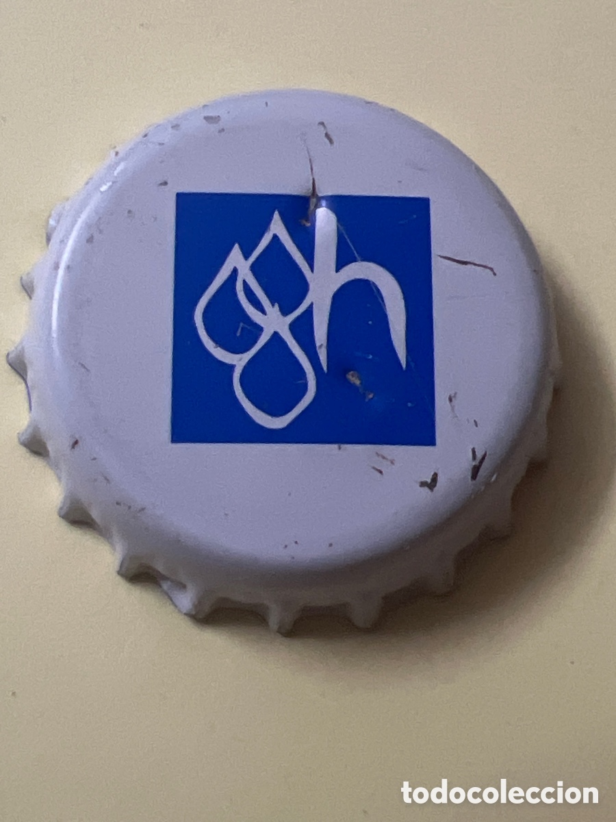 Otras botellas y bebidas antiguas de colecci&oacute;n: T4/X129/C2. CHAPA AGUA - Compagnie de l'Hydroxydase / Hydroxydase Eau Min&eacute;rale Gazeuse - FRANCIA