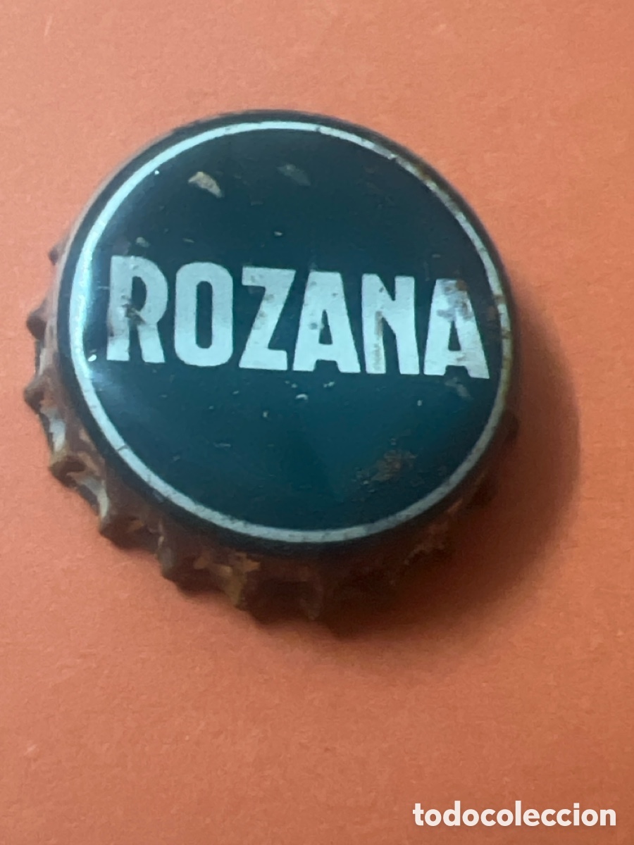 Otras botellas y bebidas antiguas de colecci&oacute;n: T4/X128/J2. CHAPA AGUA - FRANCIA - ROZANA - CON CORCHO