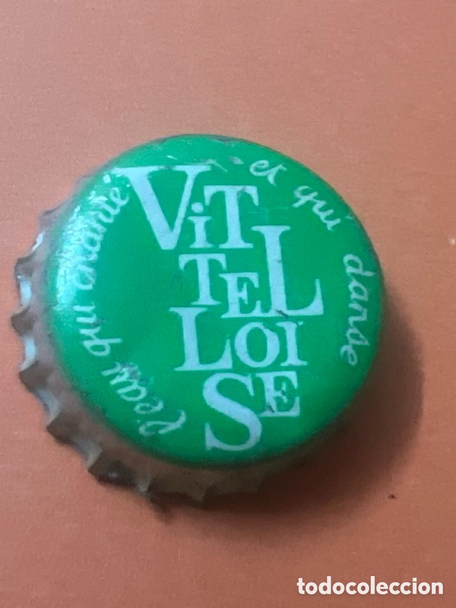 Otras botellas y bebidas antiguas de colecci&oacute;n: T4/X128/K3. CHAPA AGUA - FRANCIA - Vittelloise L'eau qui Chante et qui Danse