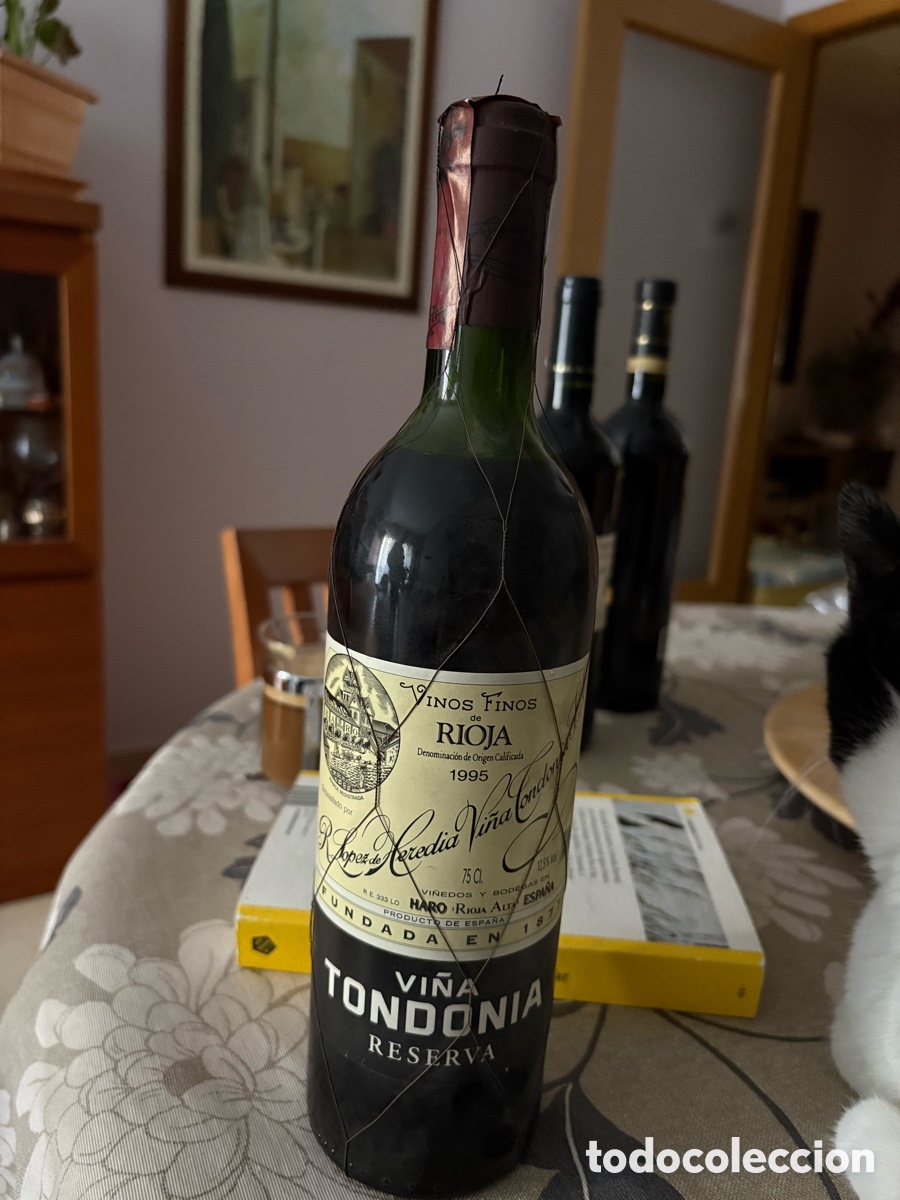 Otras botellas y bebidas antiguas de colecci&oacute;n: Vino Vi&ntilde;a Tondonia 1995