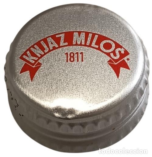 Otras botellas y bebidas antiguas de colecci&oacute;n: Serbia Capsule Aluminium &agrave; visser Eau Min&eacute;ralle p&eacute;tillante Knjaz Milos RP901 tap&oacute;n