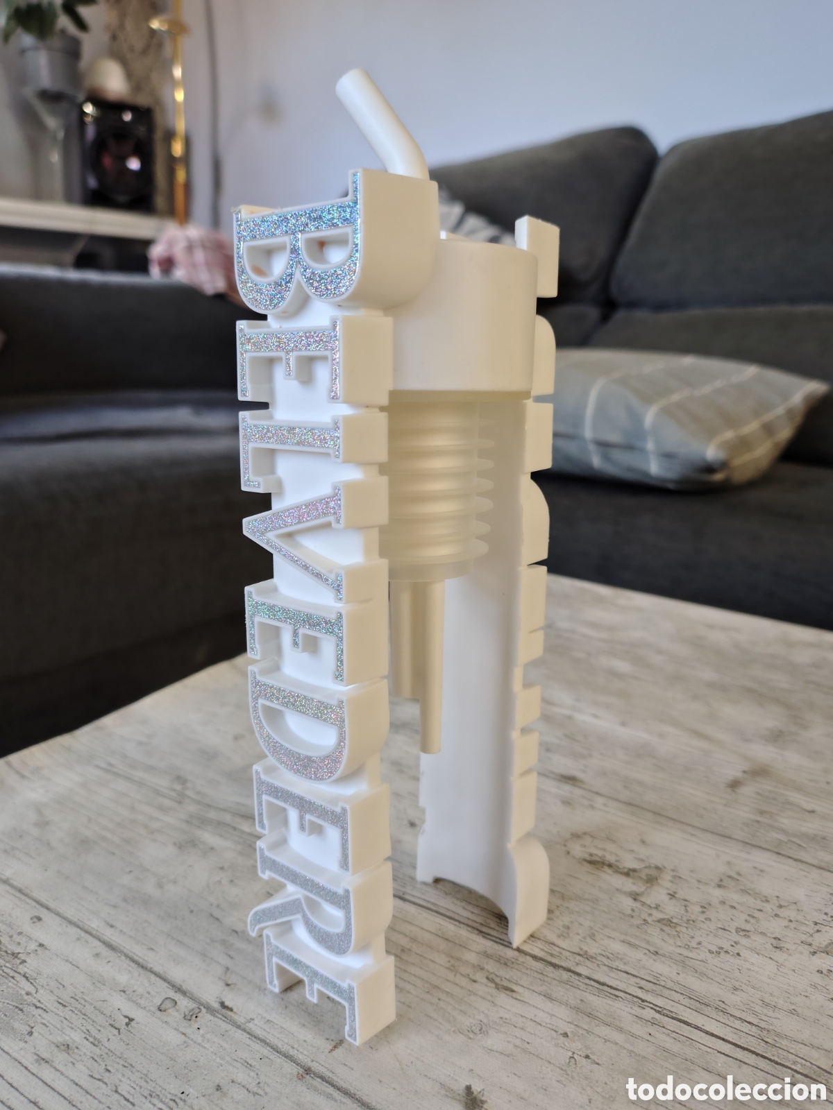 Otras botellas y bebidas antiguas de colecci&oacute;n: Dosificador Gigante Belvedere Vodka 6L