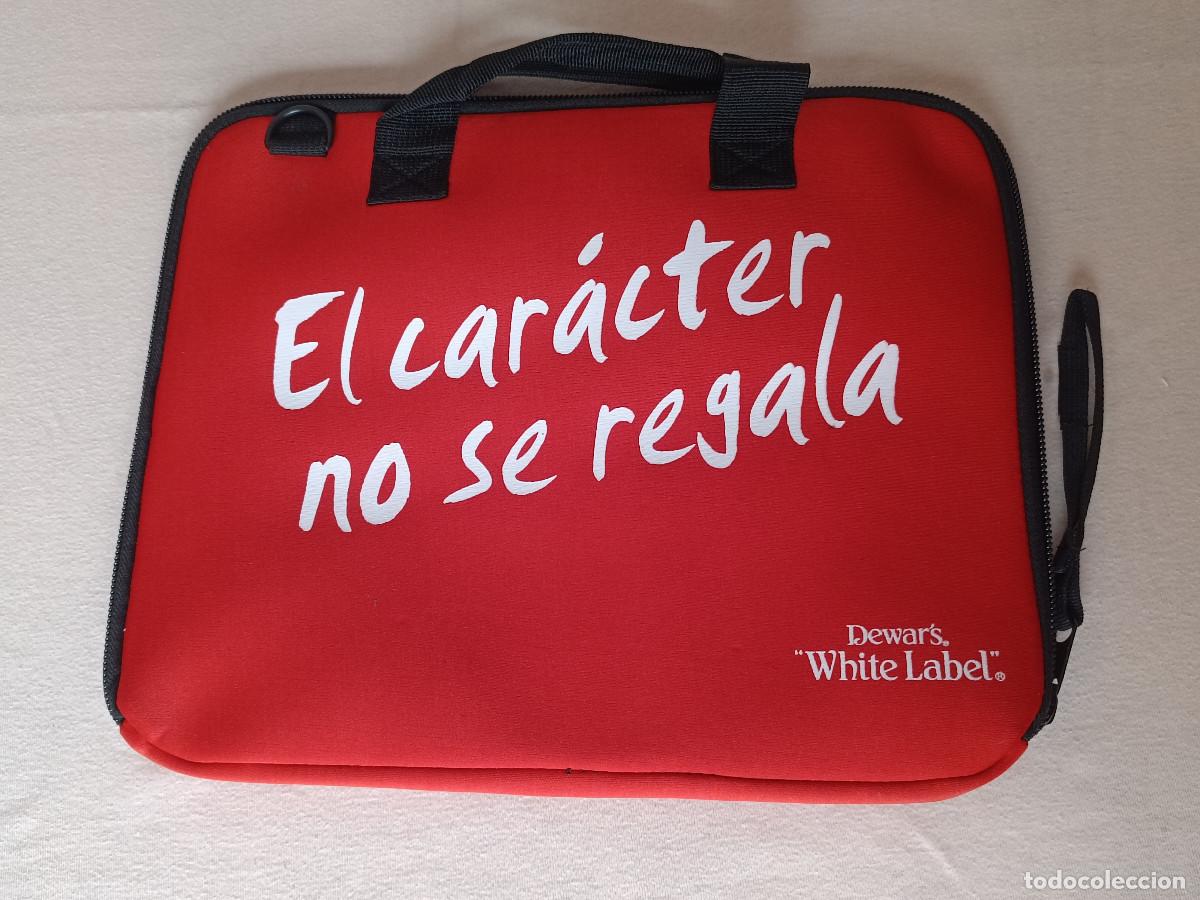 Otras botellas y bebidas antiguas de colecci&oacute;n: Cartera publicidad Whisky DEWAR'S White Label. Nueva, sin uso.