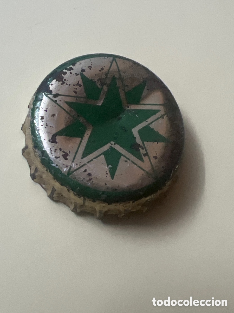 Otras botellas y bebidas antiguas de colecci&oacute;n: T4/X127/A4. CHAPA - Soda/Refresco - Brasserie de Ruoms / Compagnie G&eacute;n&eacute;rale des Brasseries (COGEBRA)