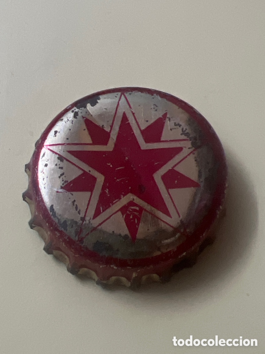 Otras botellas y bebidas antiguas de colecci&oacute;n: T4/X127/G3. CHAPA - Soda/Refresco - Brasserie de Ruoms / Compagnie G&eacute;n&eacute;rale des Brasseries (COGEBRA)