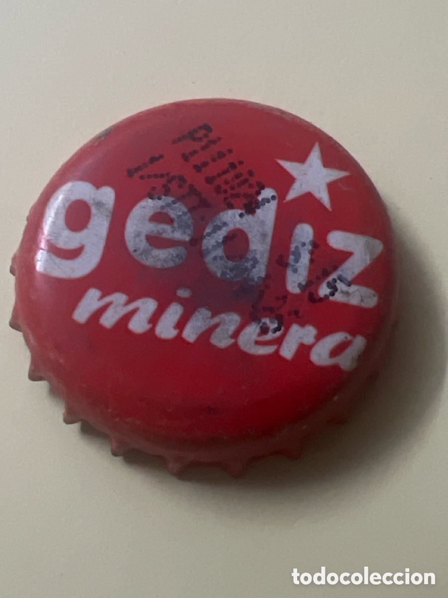 Otras botellas y bebidas antiguas de colecci&oacute;n: T4/X127/N2. CHAPA - Otros productos - TURQU&Iacute;A - Gediz Minera