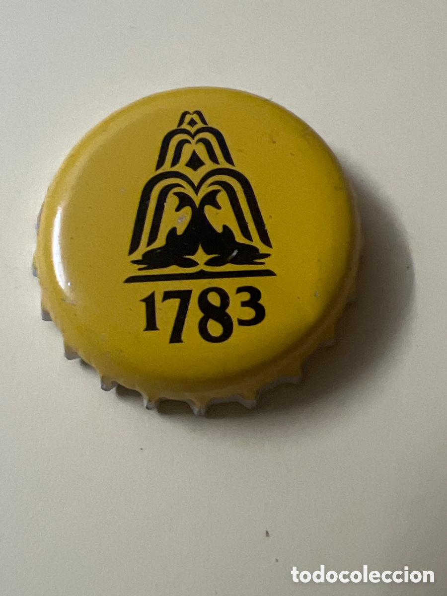 Otras botellas y bebidas antiguas de colecci&oacute;n: T4/X128/B1. CHAPA - Soda/Refresco - 1783 - Pa&iacute;ses Bajos