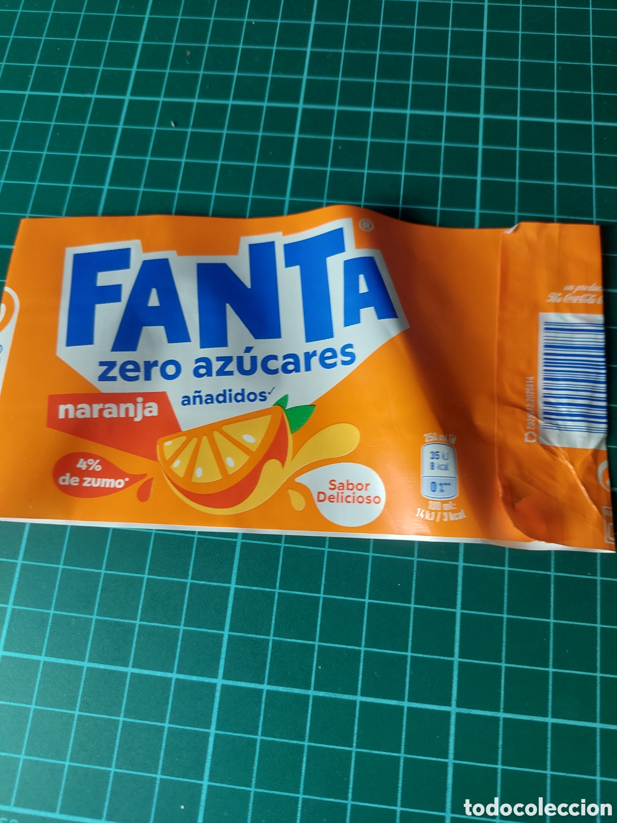 Otras botellas y bebidas antiguas de colecci&oacute;n: ZERO AZ&Uacute;CARES FANTA NARANJA 2 LITROS