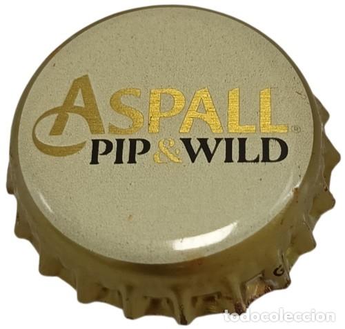 Otras botellas y bebidas antiguas de colecci&oacute;n: Capsule Crown Cap Cidre Aspall Cyder Pip & Wild RP904 tap&oacute;n corona