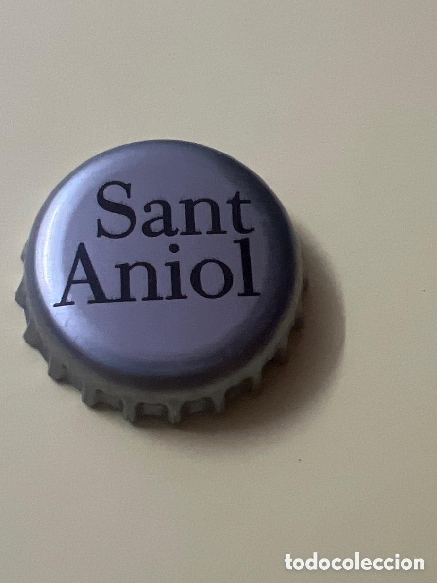 Otras botellas y bebidas antiguas de colecci&oacute;n: T4/X126/H1. CHAPA AGUA SANT ANIOL -SPAIN- , KRONKORKEN TAPPI