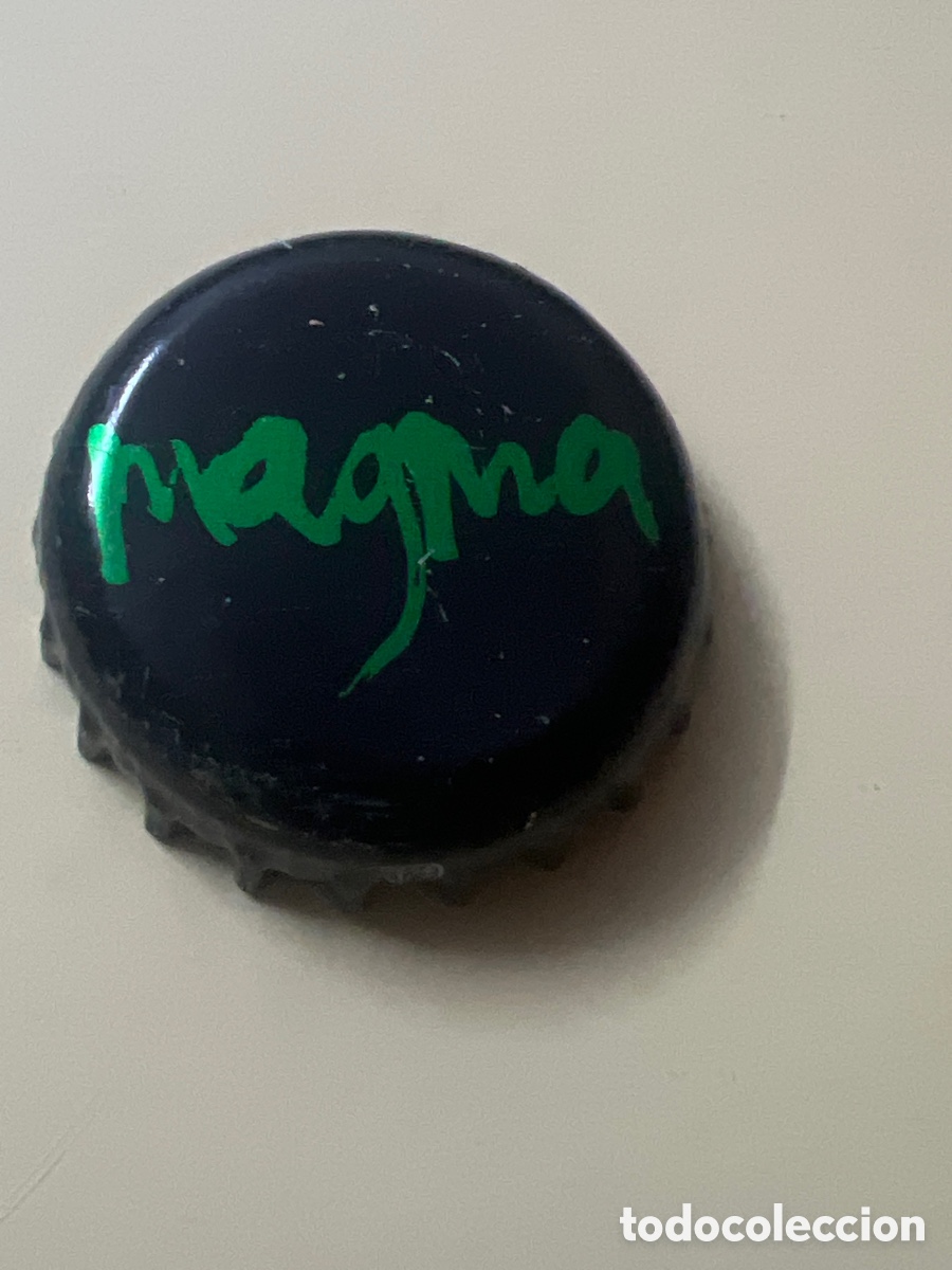 Otras botellas y bebidas antiguas de colecci&oacute;n: T4/X130/F1. CHAPA AGUA - MAGNA