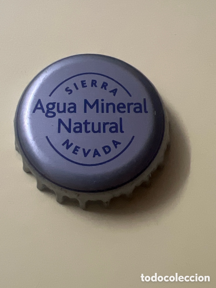 Otras botellas y bebidas antiguas de colecci&oacute;n: T4/X130/F2. CHAPA TAPON CORONA AGUA SIERRA NEVADA