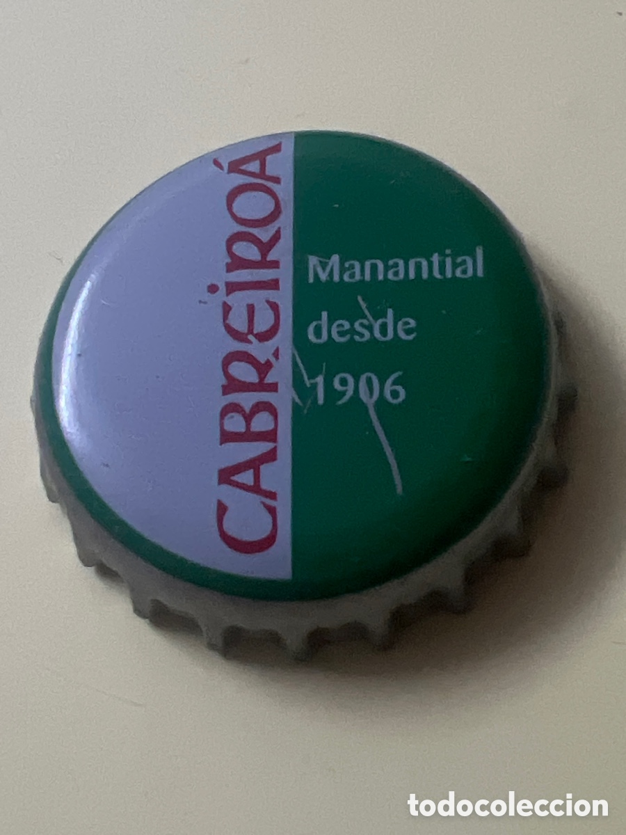 Collecting other Bottles and Drinks: T4/X130/F6. chapa - agua - ESPA&Ntilde;A - CABREIRO&Aacute;