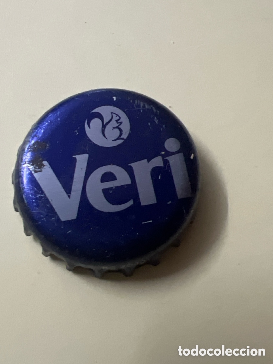 Otras botellas y bebidas antiguas de colecci&oacute;n: T66. Chapa o tap&oacute;n corona de AGUA VERI