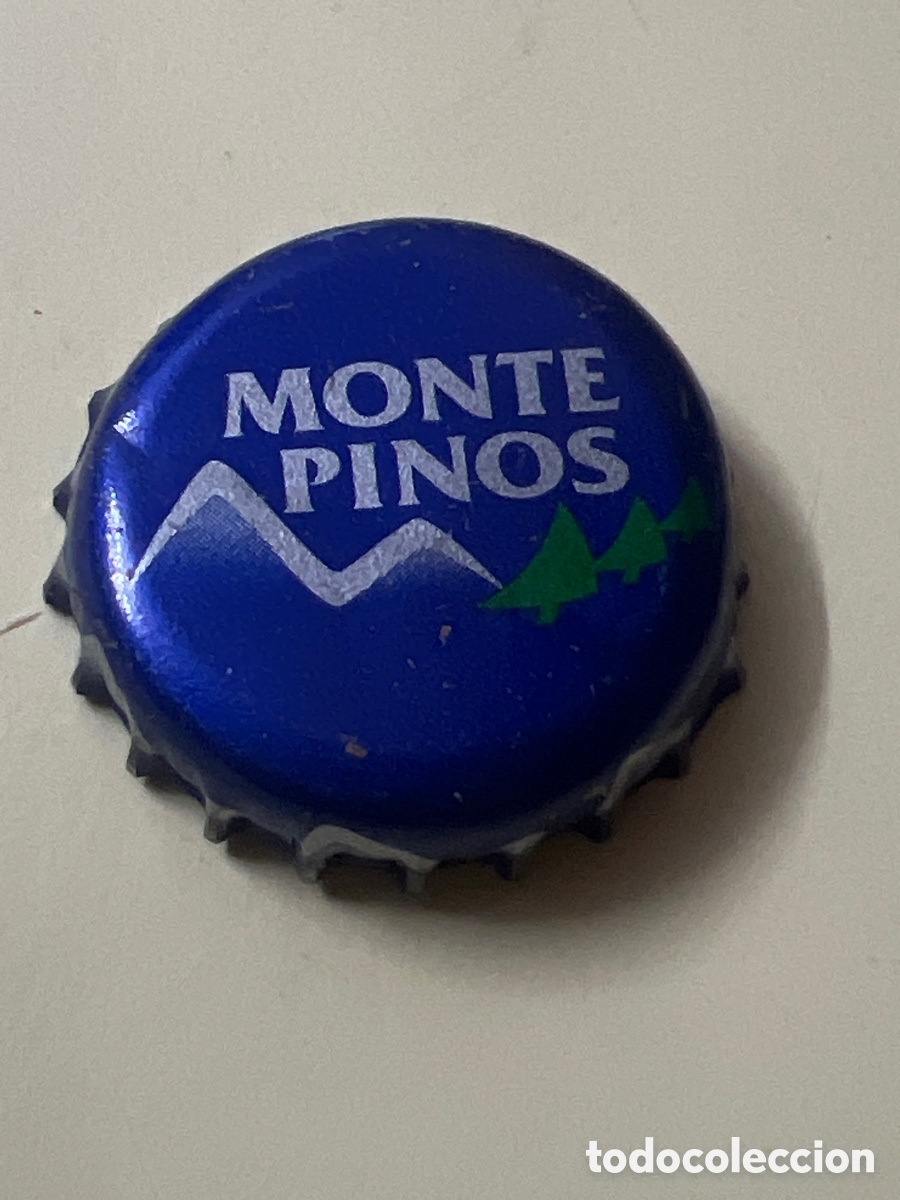 Otras botellas y bebidas antiguas de colecci&oacute;n: T106. CHAPA, TAP&Oacute;N DE CORONA AGUA MONTE PINOS