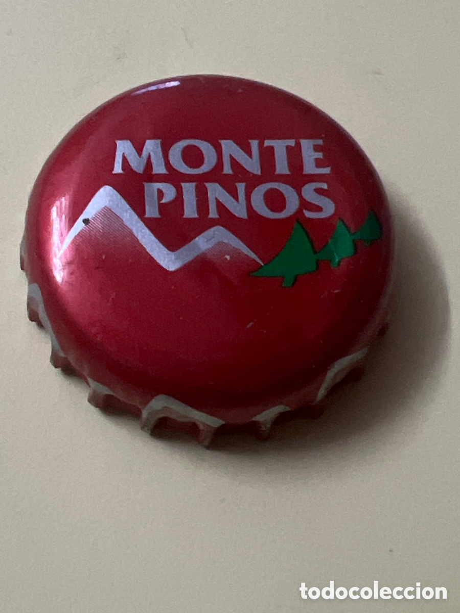Otras botellas y bebidas antiguas de colecci&oacute;n: T140. CHAPA, TAP&Oacute;N DE CORONA AGUA MONTE PINOS