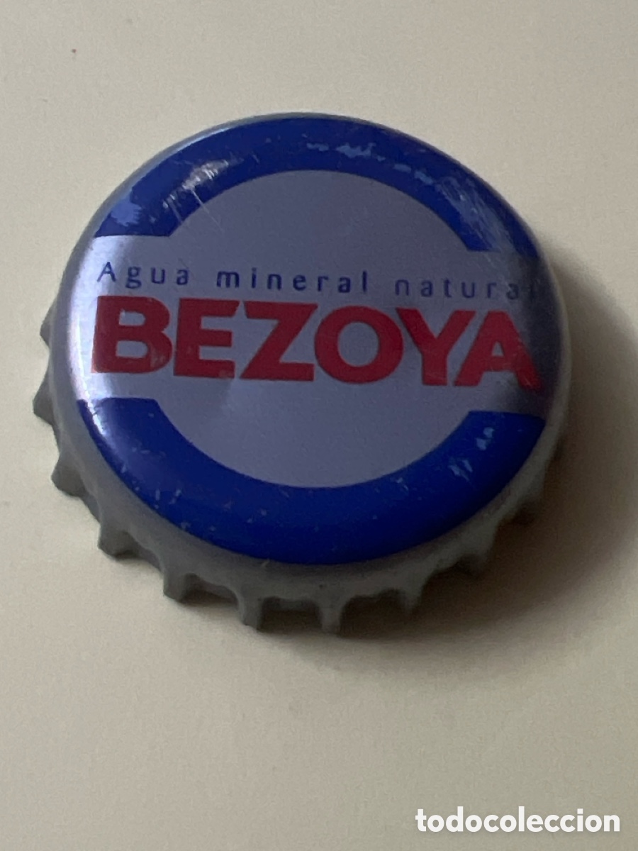 Otras botellas y bebidas antiguas de colecci&oacute;n: T130. chapa - agua - ESPA&Ntilde;A - Bezoya