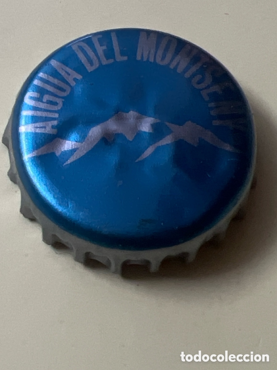 Otras botellas y bebidas antiguas de colecci&oacute;n: T146. chapa - agua - ESPA&Ntilde;A - Aigua del Montseny