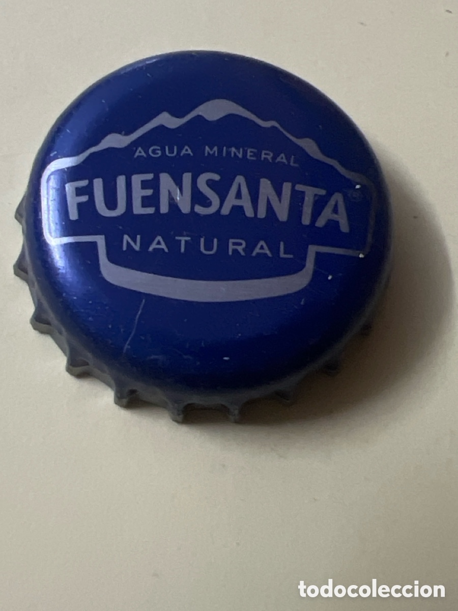 Otras botellas y bebidas antiguas de colecci&oacute;n: T211. TAPON CORONA CAPSULA CHAPA AGUA FUENSANTA (ESPA&Ntilde;A)