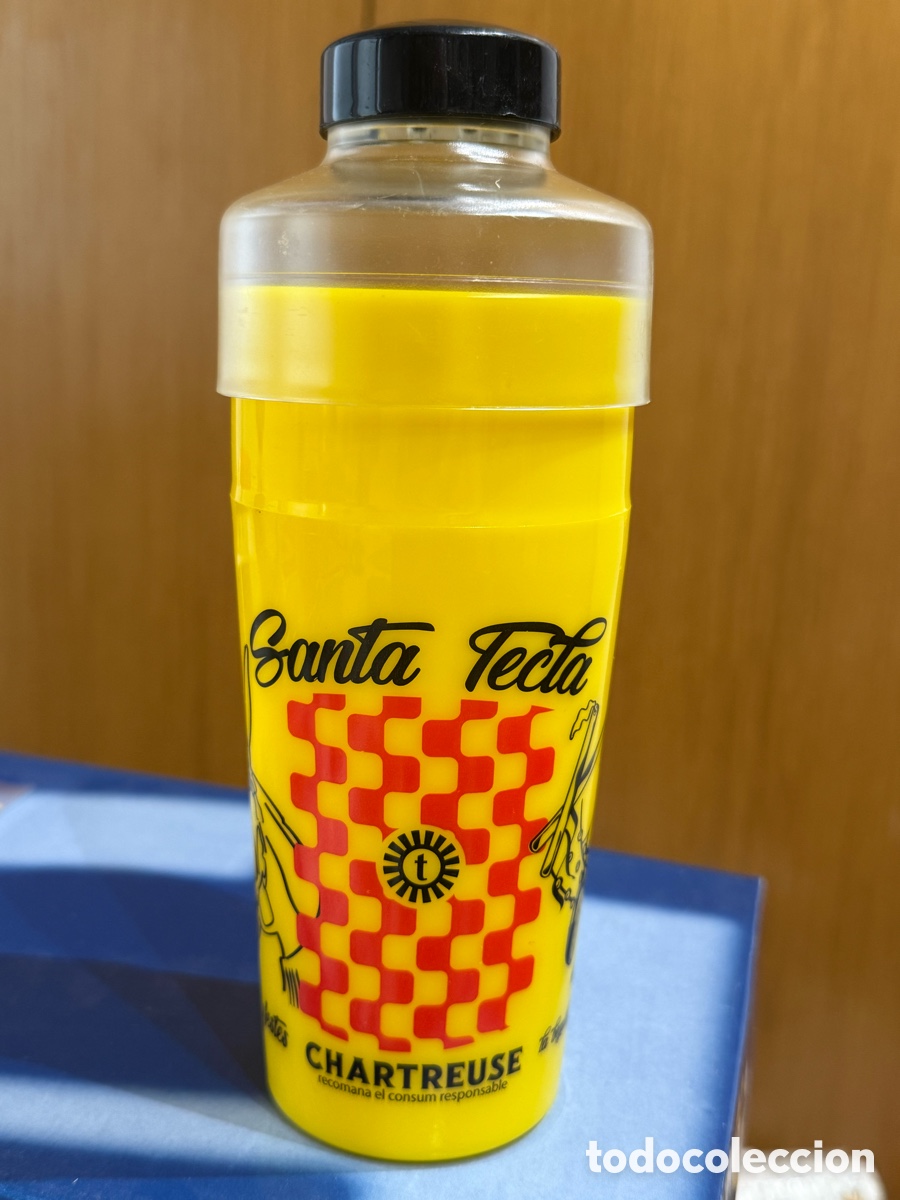 Otras botellas y bebidas antiguas de colecci&oacute;n: Barrilet Chartreuse Santa Tecla Tarragona 2018