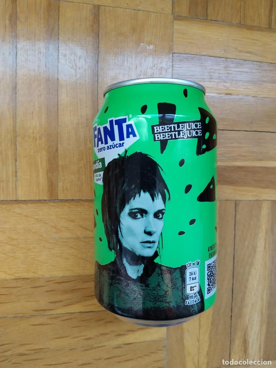 Collectionnisme d'Autres Bouteilles et Boissons : BOTE LATA REFRESCO BEETLEJUICE WINONA RYDER VER FOTOS