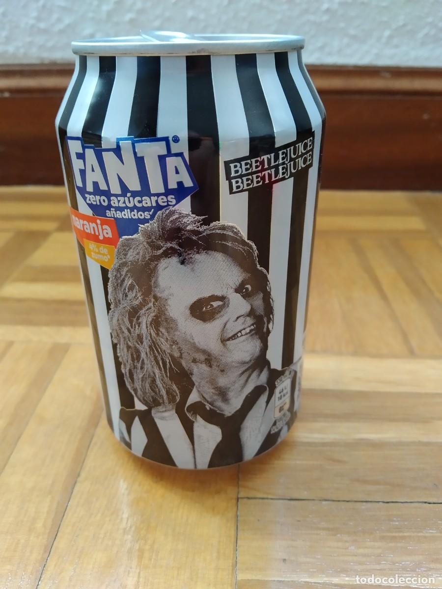 Collectionnisme d'Autres Bouteilles et Boissons : BOTE LATA REFRESCO BEETLEJUICE MICHAEL KEATON VER FOTOS