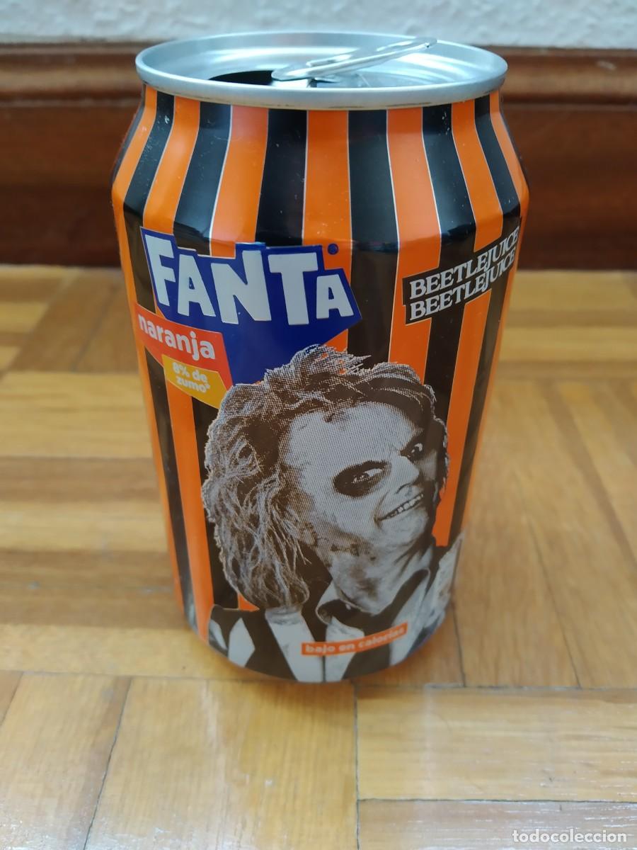 Collectionnisme d'Autres Bouteilles et Boissons : BOTE LATA REFRESCO BEETLEJUICE MICHAEL KEATON VER FOTOS