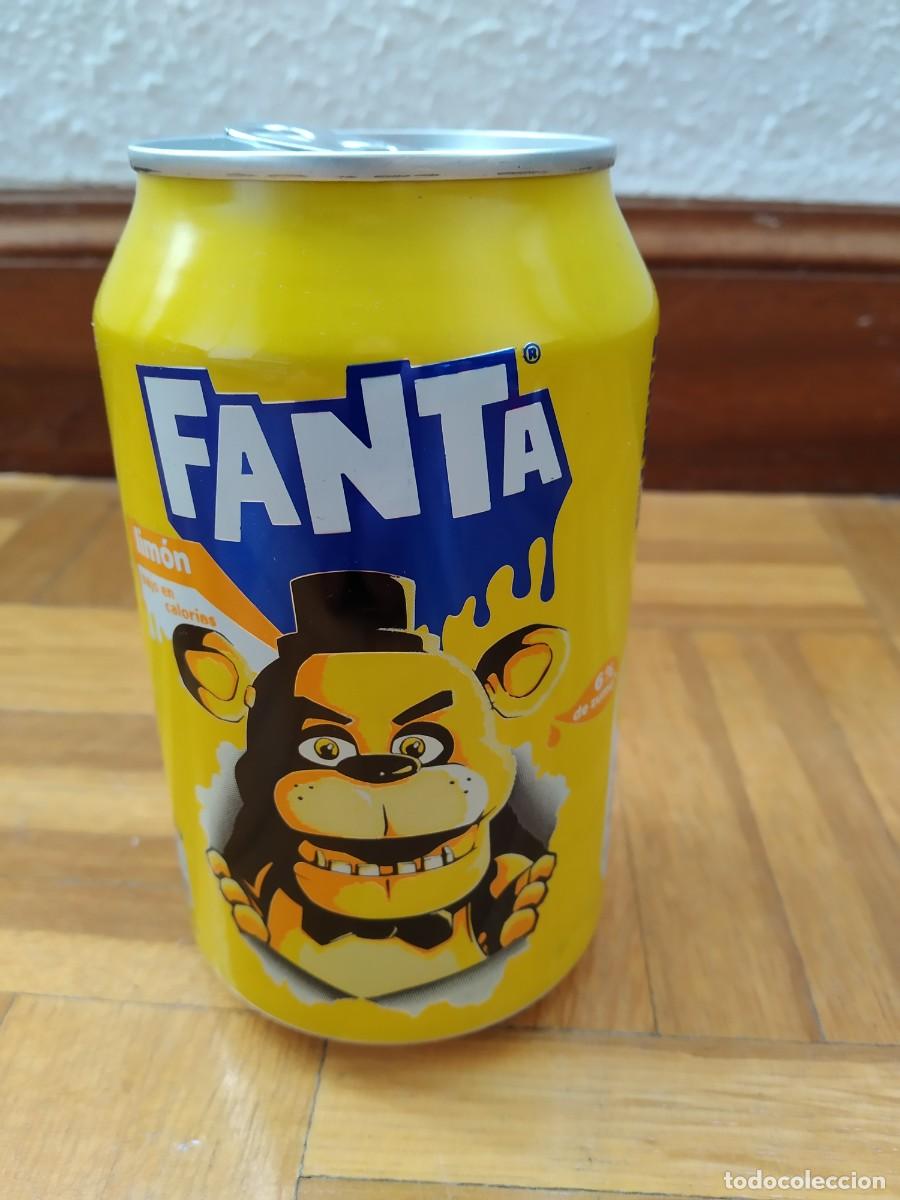 Otras botellas y bebidas antiguas de colecci&oacute;n: BOTE LATA REFRESCO PELICULA FIVE NIGHTS AT FREDDY`S - FREDDY FAZBEAR VER FOTOS