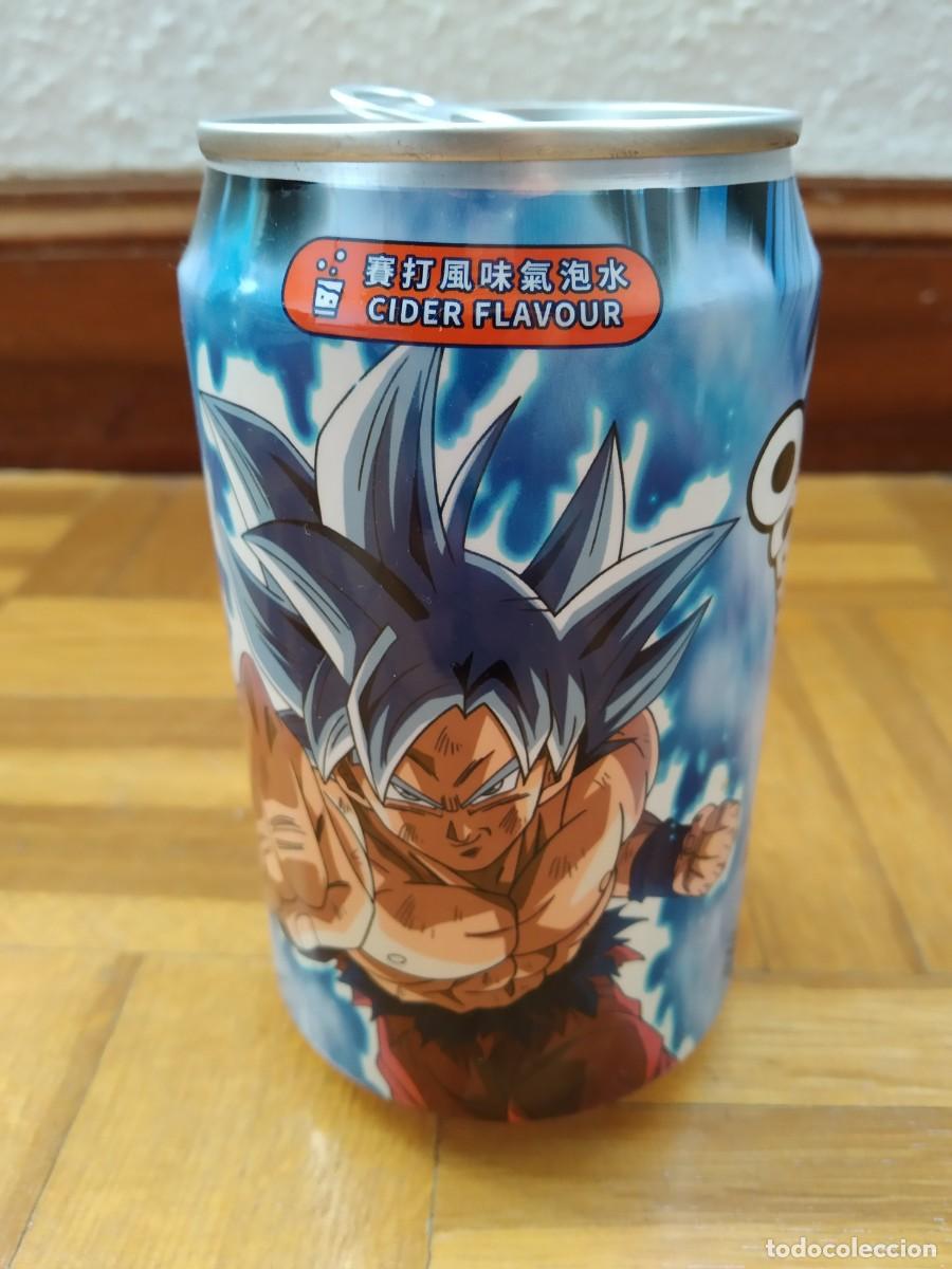 Sammeln andere Flaschen und Getr&auml;nke: BOTE LATA REFRESCO BOLA DE DRAGON DRAGON BALL SUPER GOKU SUPER SAIYAN BLUE VER FOTOS