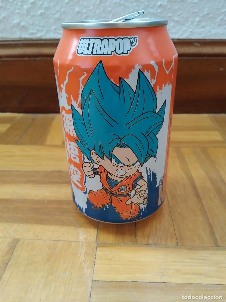 Sammeln andere Flaschen und Getr&auml;nke: BOTE LATA REFRESCO BOLA DE DRAGON DRAGON BALL SUPER GOKU SUPER SAIYAN BLUE VER FOTOS