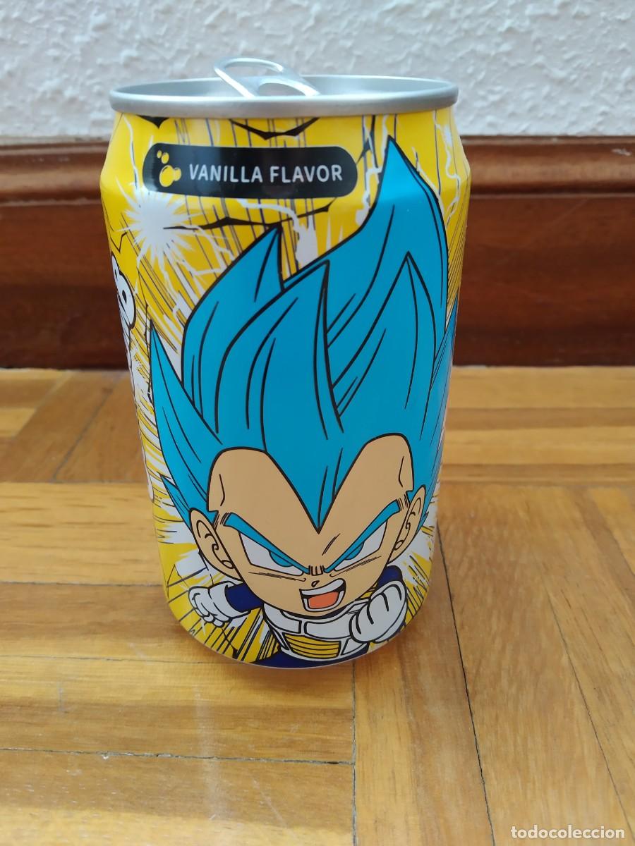 Sammeln andere Flaschen und Getr&auml;nke: BOTE LATA REFRESCO BOLA DE DRAGON DRAGON BALL SUPER VEGETA SUPER SAIYAN BLUE VER FOTOS