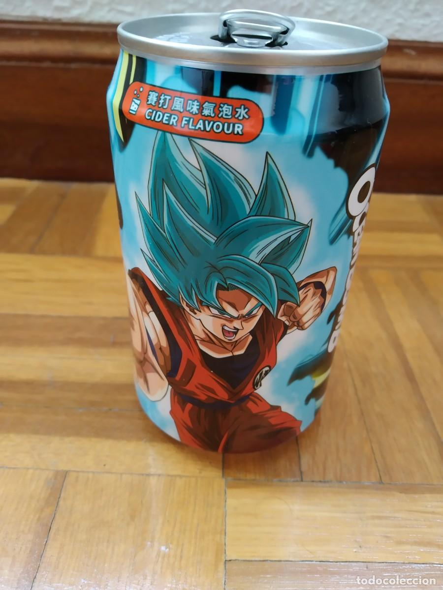 Otras botellas y bebidas antiguas de colecci&oacute;n: BOTE LATA REFRESCO BOLA DE DRAGON DRAGON BALL SUPER GOKU SUPER SAIYAN BLUE VER FOTOS