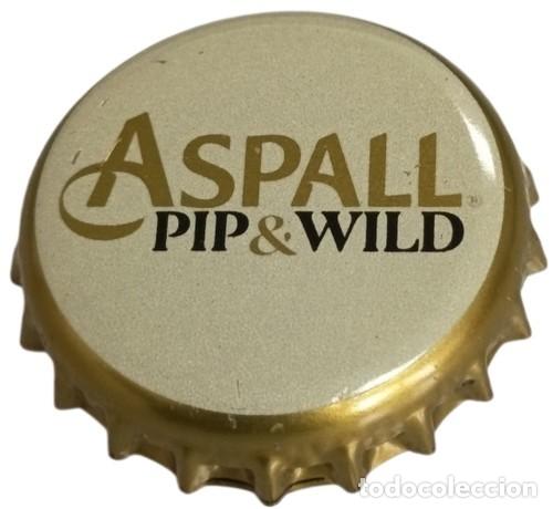 Otras botellas y bebidas antiguas de colecci&oacute;n: Capsule Crown Cap Cidre Aspall Cyder Pip & Wild RP1040 tap&oacute;n corona