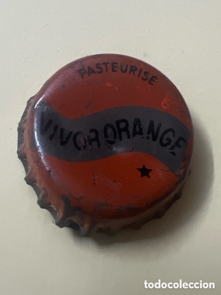 Sammeln andere Flaschen und Getr&auml;nke: T4/X129/O3. CHAPA - Soda/Refresco - FRANCIA - Vivor Orange Pasteuris&eacute;