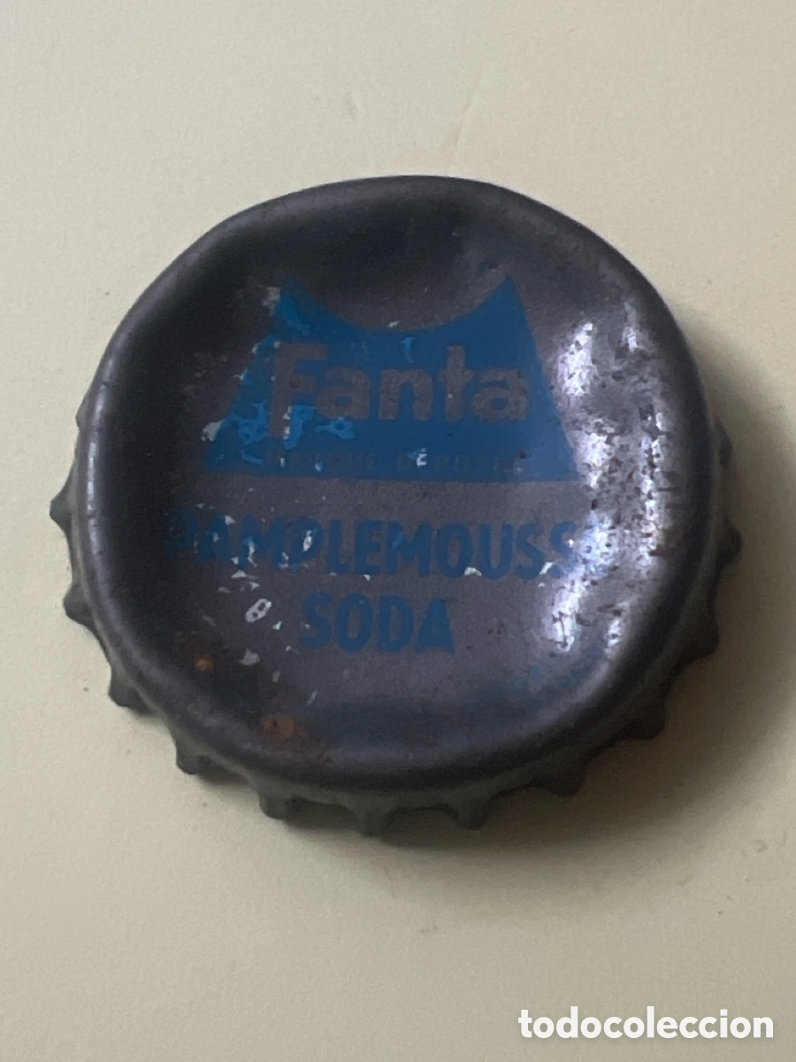 Collectionnisme d'Autres Bouteilles et Boissons : T4/X129/P2. CHAPA SODA REFRESCO - FANTA