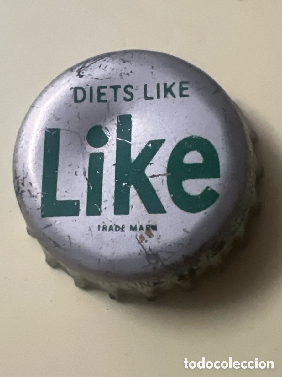 Collectionnisme d'Autres Bouteilles et Boissons : T4/X129/Q4. CHAPA - Soda/Refresco - ESTADOS UNIDOS - DIETS LIKE - LIKE